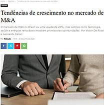 Tendncias de crescimento no mercado de M&A